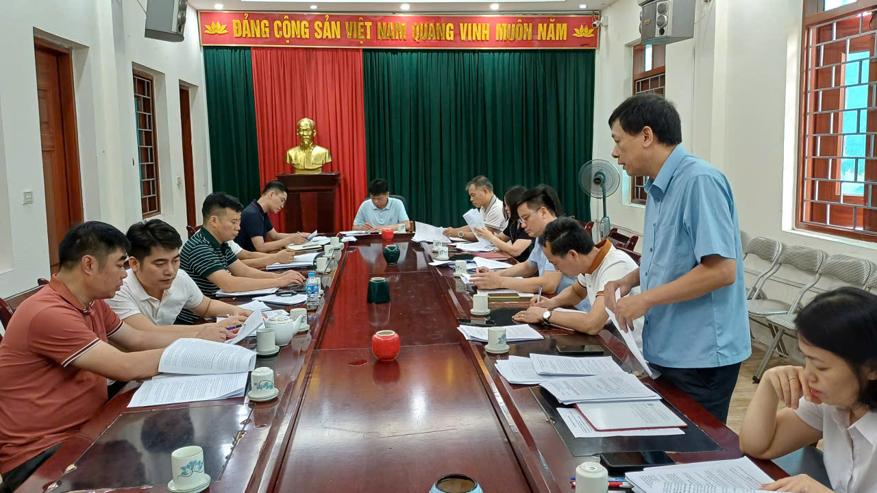 Hội Nghị thành viên UBND xã Lạc Đạo mở rộng
