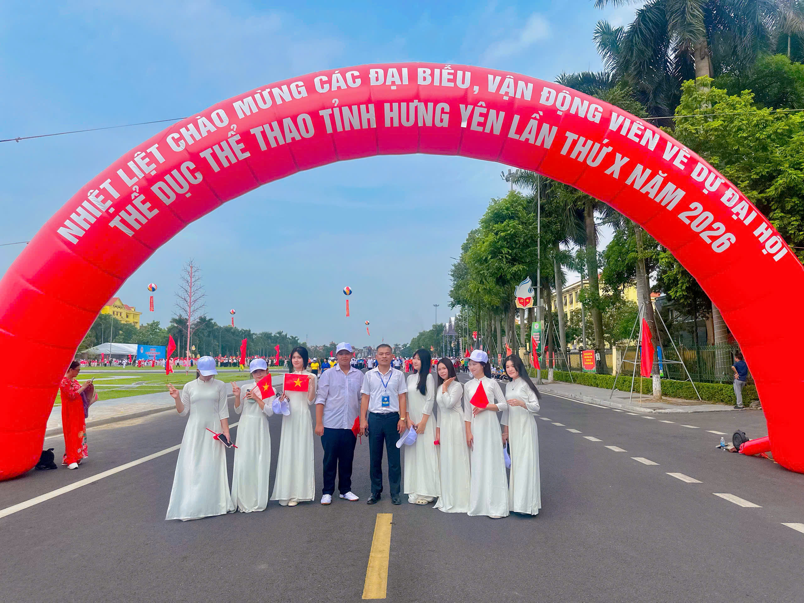 XÃ LẠC ĐẠO THAM GIA DIỄU HÀNH TẠI LỄ KHAI MẠC ĐẠI HỘI THỂ DỤC THỂ THAO TỈNH HƯNG YÊN LẦN THỨ X NĂM 2026