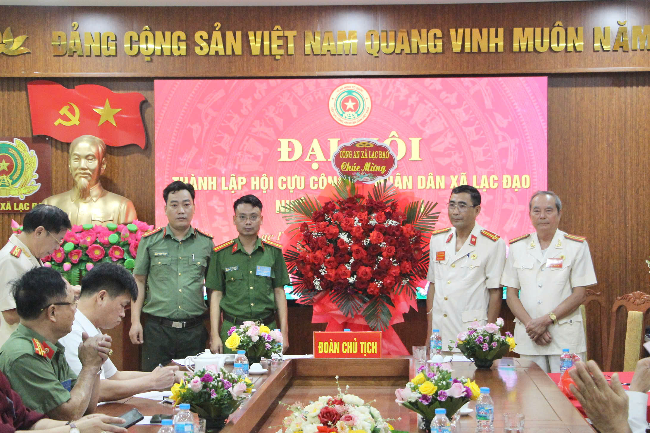 Đại hội thành lập Hội cựu CAND xã Lạc Đạo lần thứ nhất,  nhiệm kỳ 2026-2031