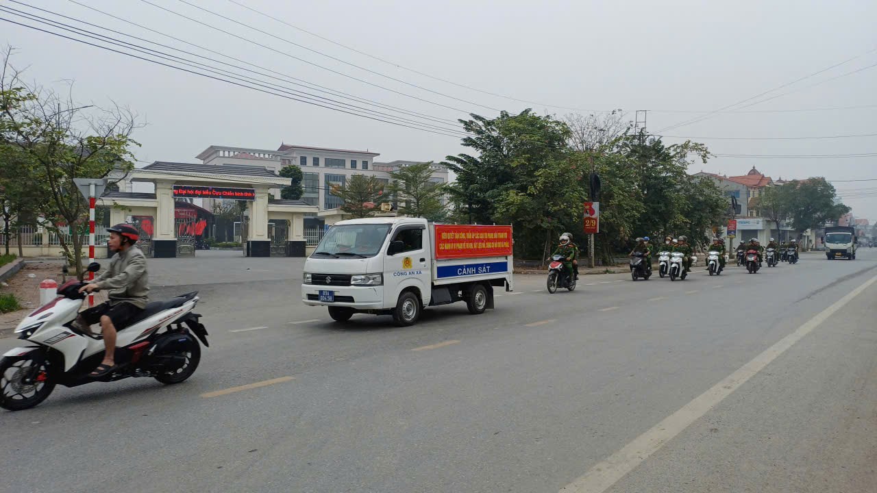 Công an xã Lạc Đạo Tổ chức Lễ ra quân thực hiện Cao điểm tấn công, trấn áp tội phạm, bảo đảm an ninh trật tự, bảo vệ tuyệt đối an ninh, an toàn Đại hội Đại biểu Toàn quốc lần thứ XIV của Đảng, bầu cử Quốc hội khoá XVI, Hội đồng nhân dân các cấp nhiệm kỳ 2026 - 2031, Tết Nguyên đán Bính Ngọ 2026, các sự kiện lớn của đất nước và các lễ hội đầu năm.