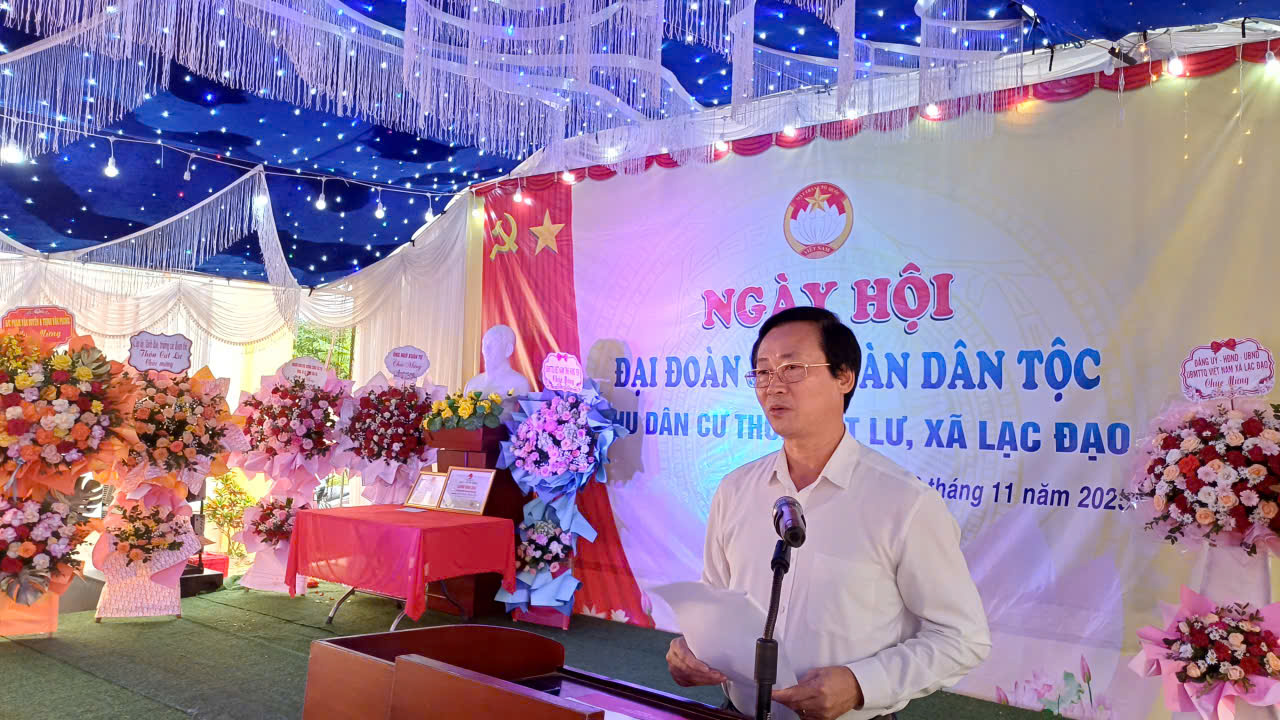 Thôn Cát Lư tổ chức Ngày hội Đại đoàn kết toàn dân tộc năm 2025