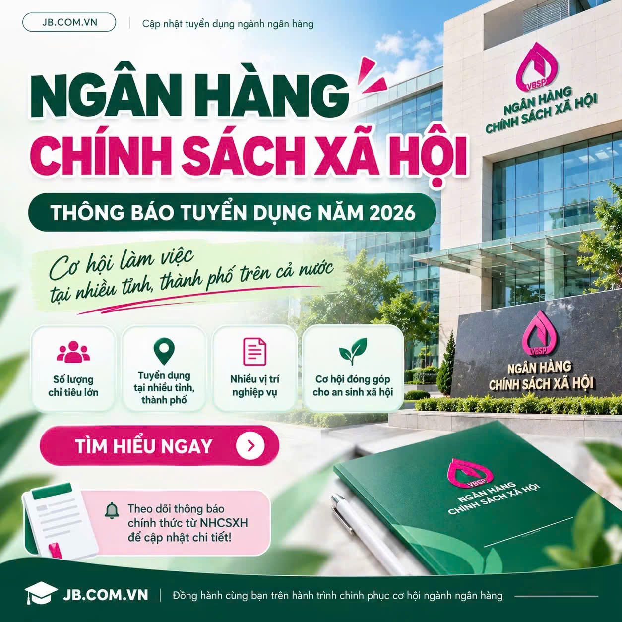 Thông báo về việc tuyển dụng lao động